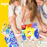 Jar Melo Acrylic Paint Markers With Bag- 36 Colors