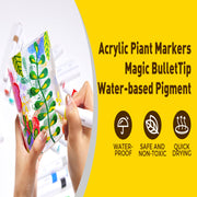 Jar Melo Acrylic Paint Markers With Bag- 36 Colors