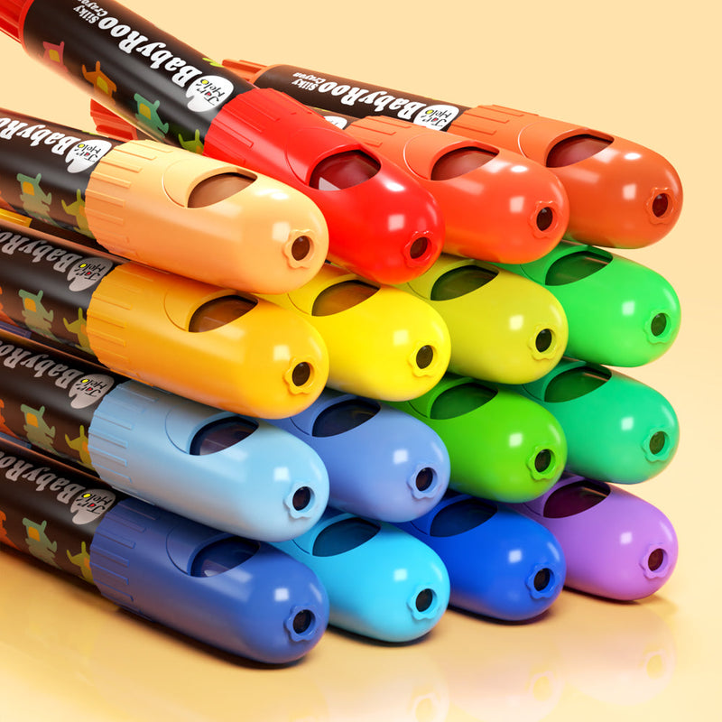 Jar Melo Baby Roo Silky Washable Crayon