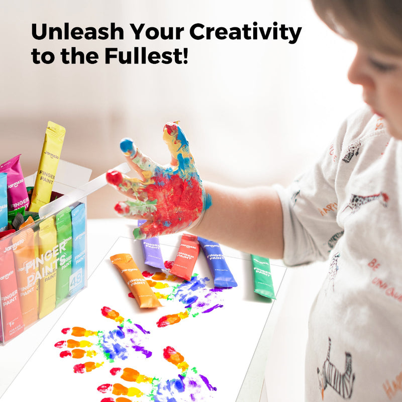 Jar Melo Color Burst Finger Paint-Arts & Crafts-Jarmelo-Toycra