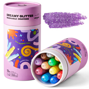 Jar Melo Dreamy Glitter Washable Crayons