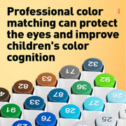Jar Melo Dual-Tip Washable Markers: 24 Colours