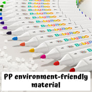 Jar Melo Dual-Tip Washable Markers: 24 Colours
