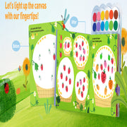 Jar Melo Finger Painting- A Lively Forest Book