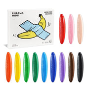 Jar Melo Mess Free Banana Crayon-12 Colors