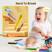 Jar Melo Mess Free Easy Grip Beeswax Crayons