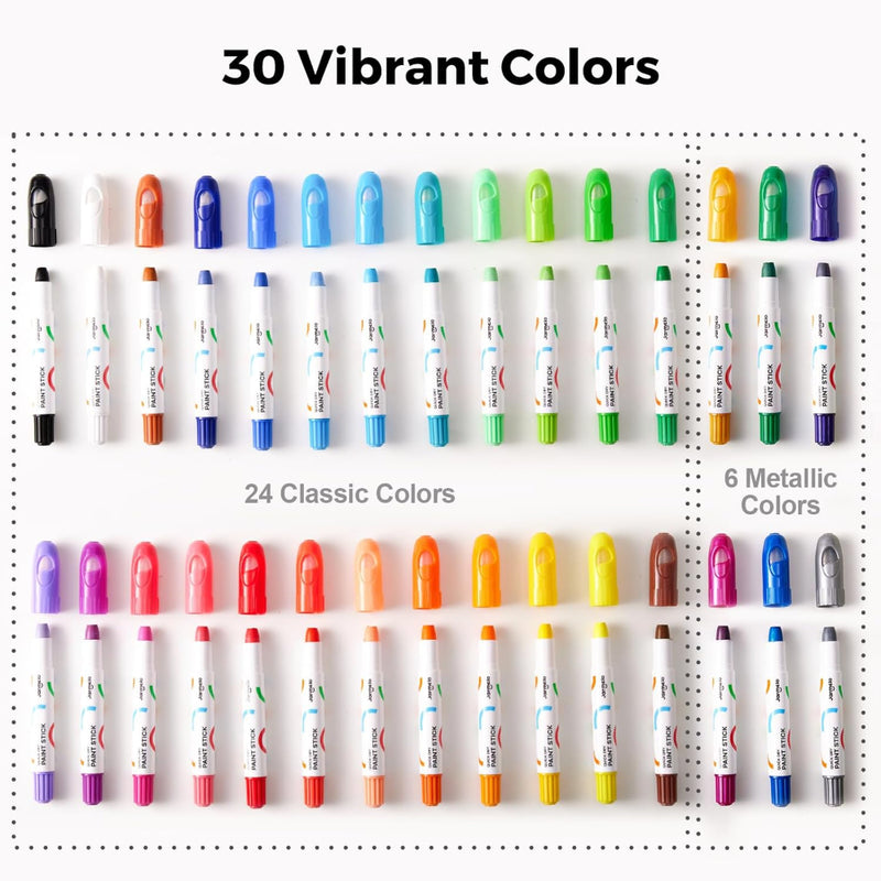 Jar Melo Paint Sticks - 30 Colors
