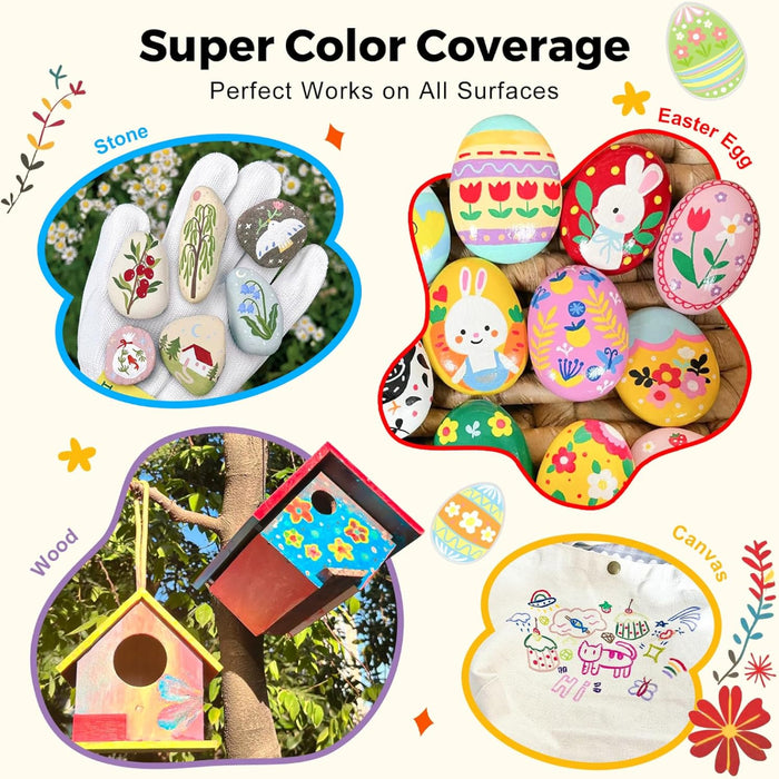 Jar Melo Paint Sticks - 30 Colors-Arts & Crafts-Jarmelo-Toycra