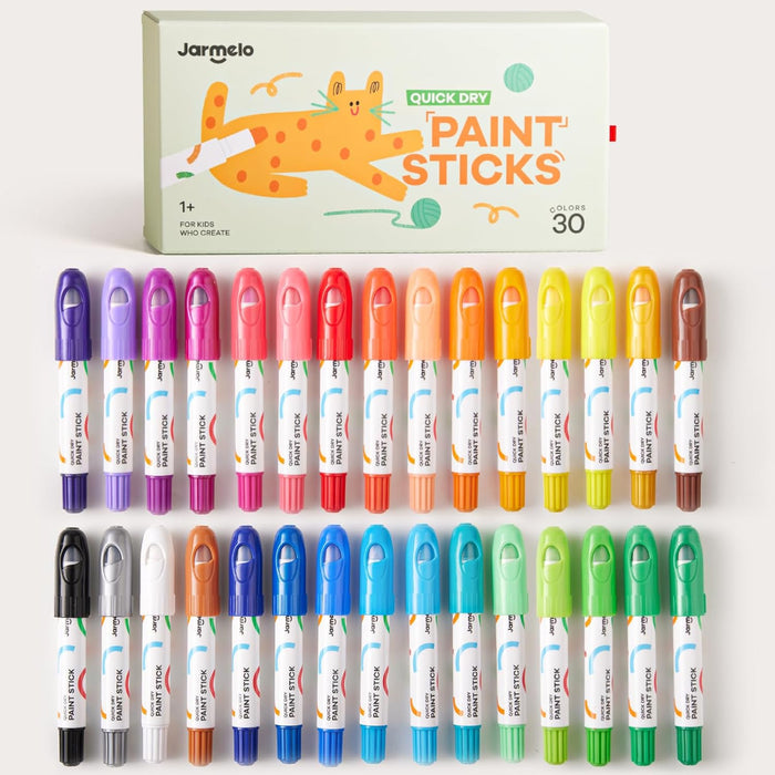 Jar Melo Paint Sticks - 30 Colors-Arts & Crafts-Jarmelo-Toycra