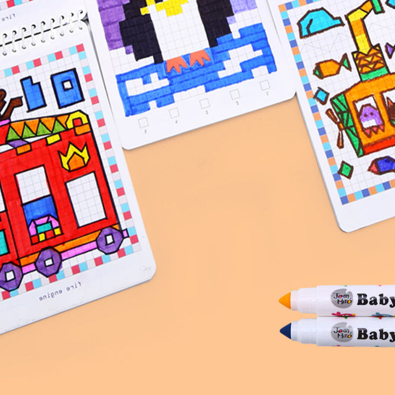 Jar Melo Pixel Pictures Colouring Books
