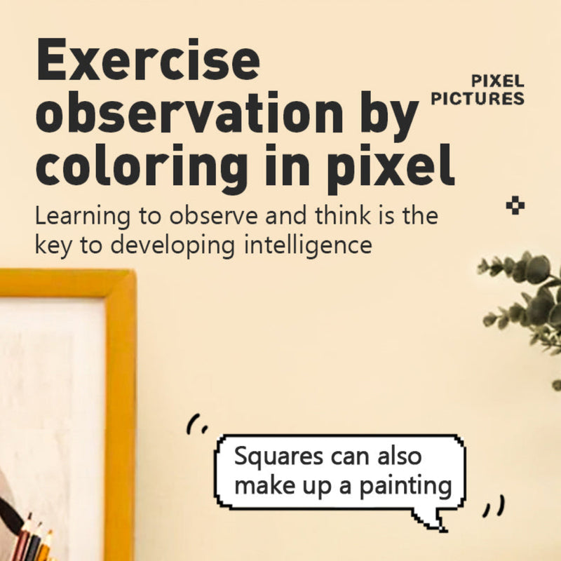 Jar Melo Pixel Pictures Colouring Books
