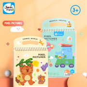 Jar Melo Pixel Pictures Colouring Books