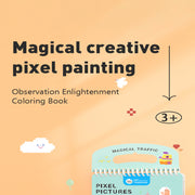 Jar Melo Pixel Pictures Colouring Books