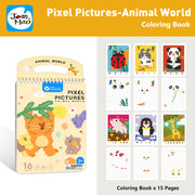 Jar Melo Pixel Pictures Colouring Books