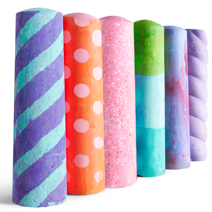 Jar Melo Rainbow Wow Sidewalk Chalk-36 Colors-Arts & Crafts-Jarmelo-Toycra