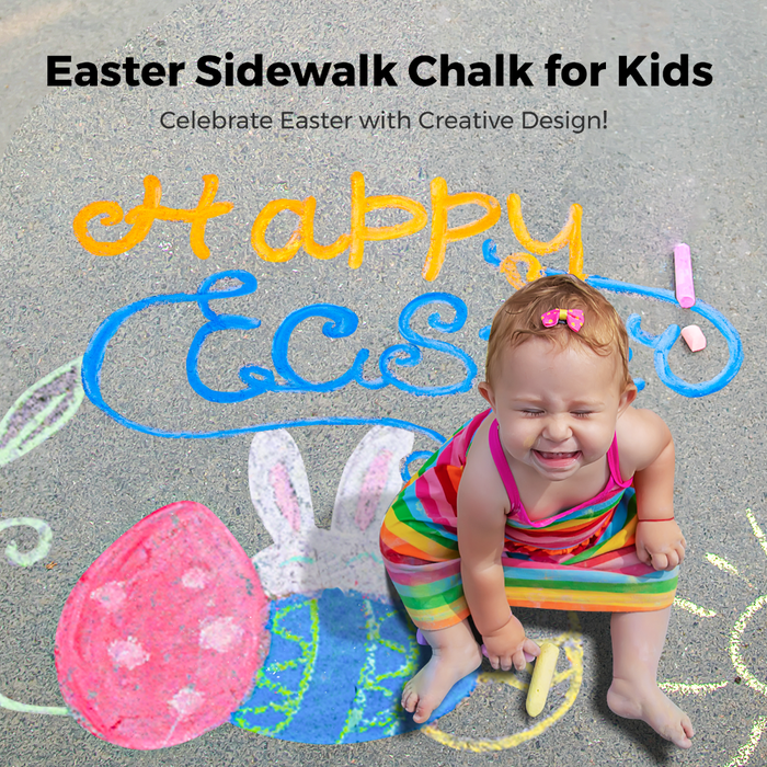 Jar Melo Rainbow Wow Sidewalk Chalk-36 Colors-Arts & Crafts-Jarmelo-Toycra