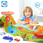 Jar Melo Reusable Sticker Play Set