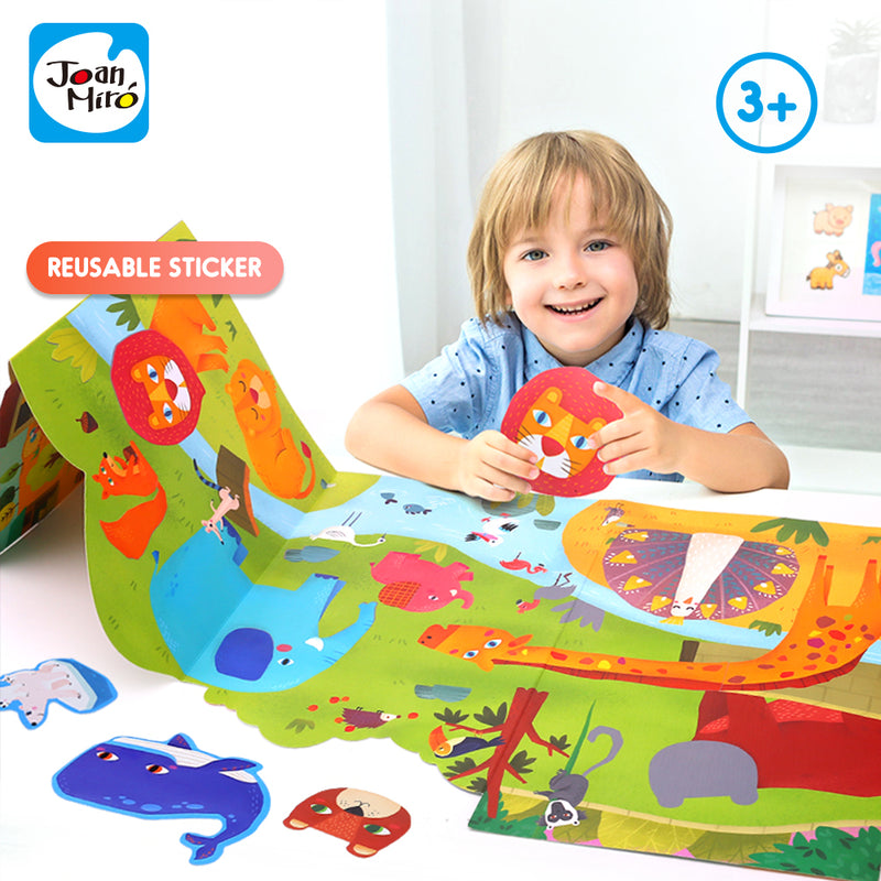 Jar Melo Reusable Sticker Play Set