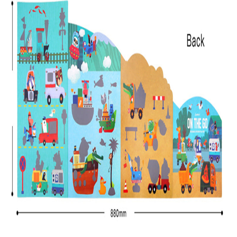 Jar Melo Reusable Sticker Play Set