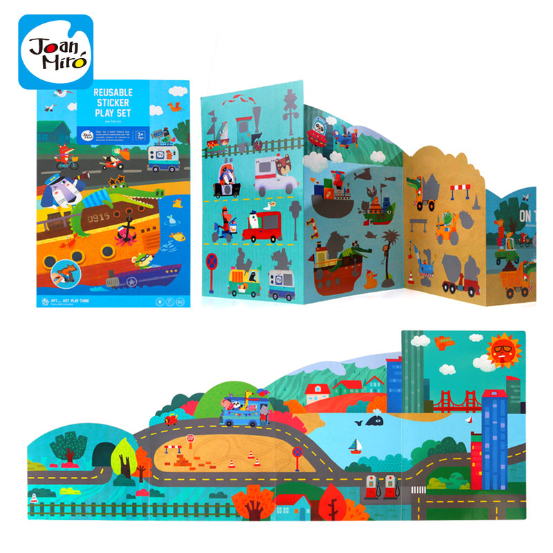 Jar Melo Reusable Sticker Play Set