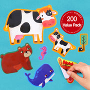 Jar Melo Reusable Sticker Play Set