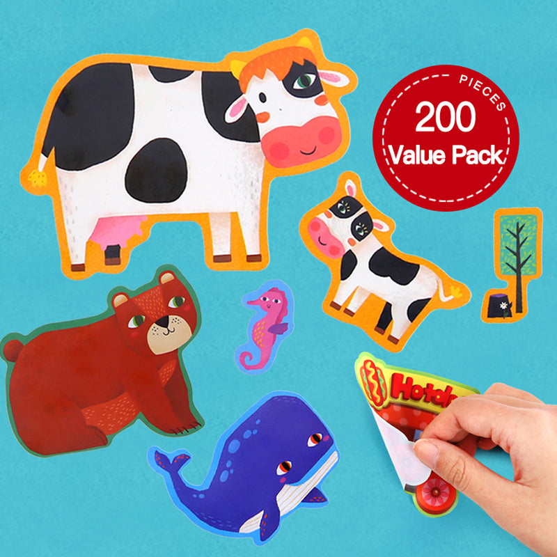 Jar Melo Reusable Sticker Play Set
