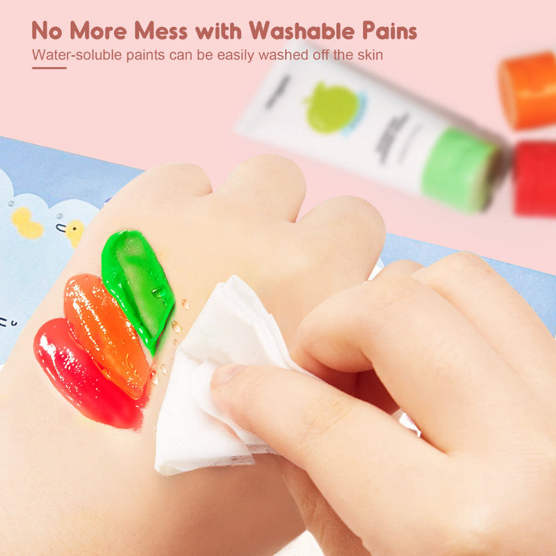 Jar Melo Scented Finger Paint-8 colors
