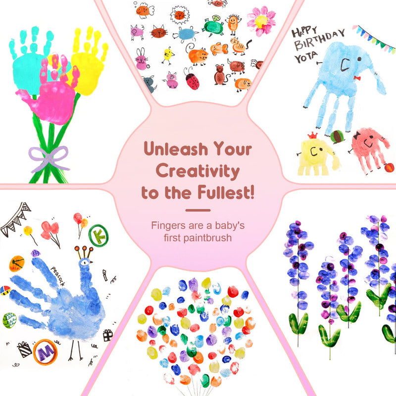 Jar Melo Scented Finger Paint-8 colors