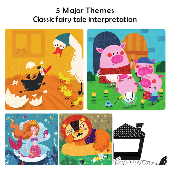 Jar Melo Shadow Theater-Fairy Tale-Learning & Education-Jarmelo-Toycra