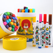 Jar Melo Special Round Tip Washable Markers