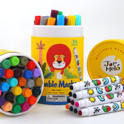 Jar Melo Special Round Tip Washable Markers