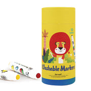 Jar Melo Special Round Tip Washable Markers