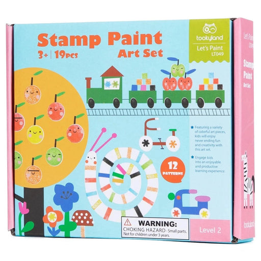 Jar Melo Stamp Paint Art Set-Arts & Crafts-Jarmelo-Toycra