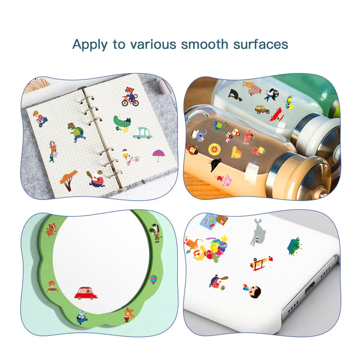 Jar Melo Transfer Sticker Scenes Pads -Busy City-Arts & Crafts-Jarmelo-Toycra