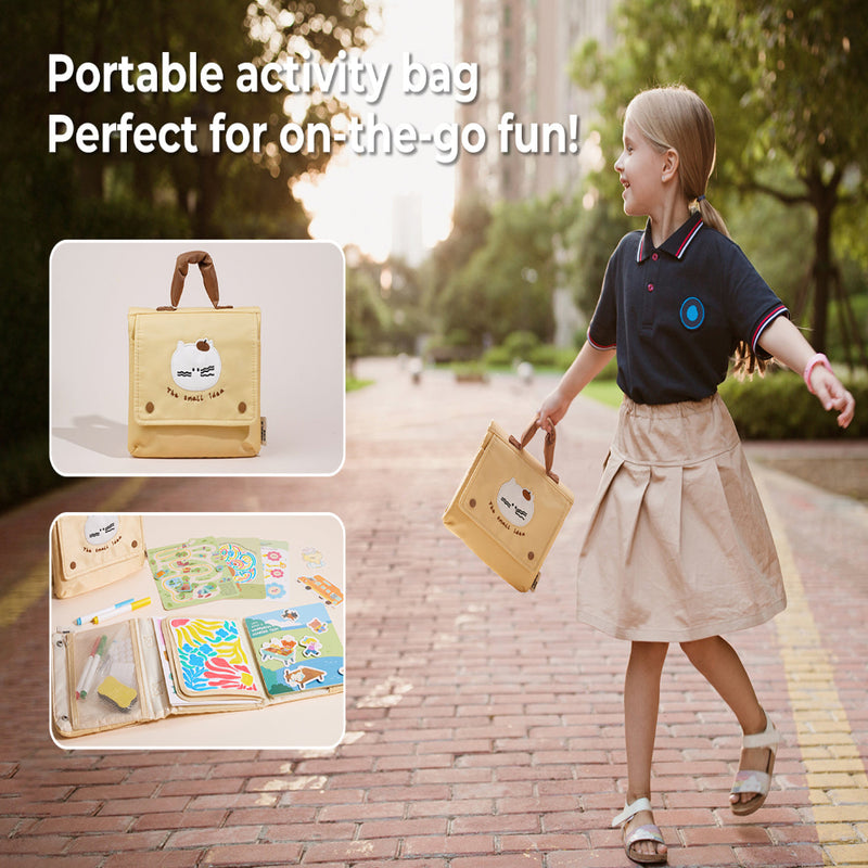 Jar Melo Travel Mate Activity Bag-Purring Kitten