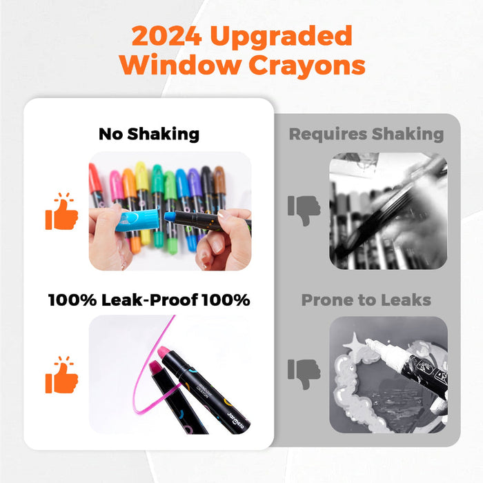 Jar Melo Twistable Window Crayons-Arts & Crafts-Jarmelo-Toycra