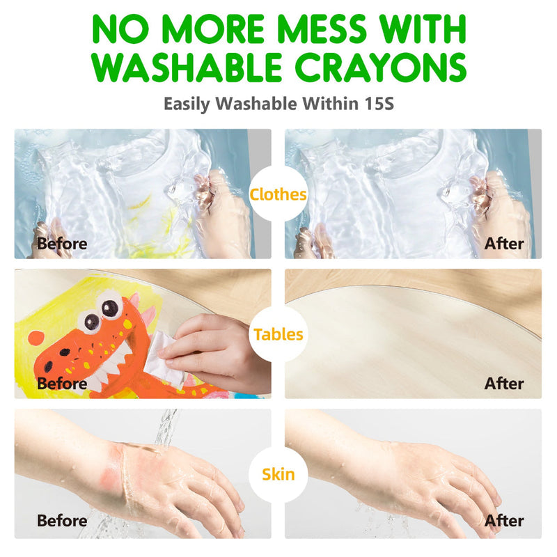 Jar Melo Ultra Silky Washable Crayons-Arts & Crafts-Jarmelo-Toycra