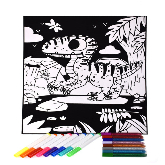 Jar Melo Velvet Coloring Kit-Arts & Crafts-Jarmelo-Toycra