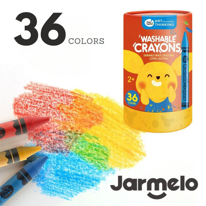 Jar Melo Washable Crayons-Arts & Crafts-Jarmelo-Toycra