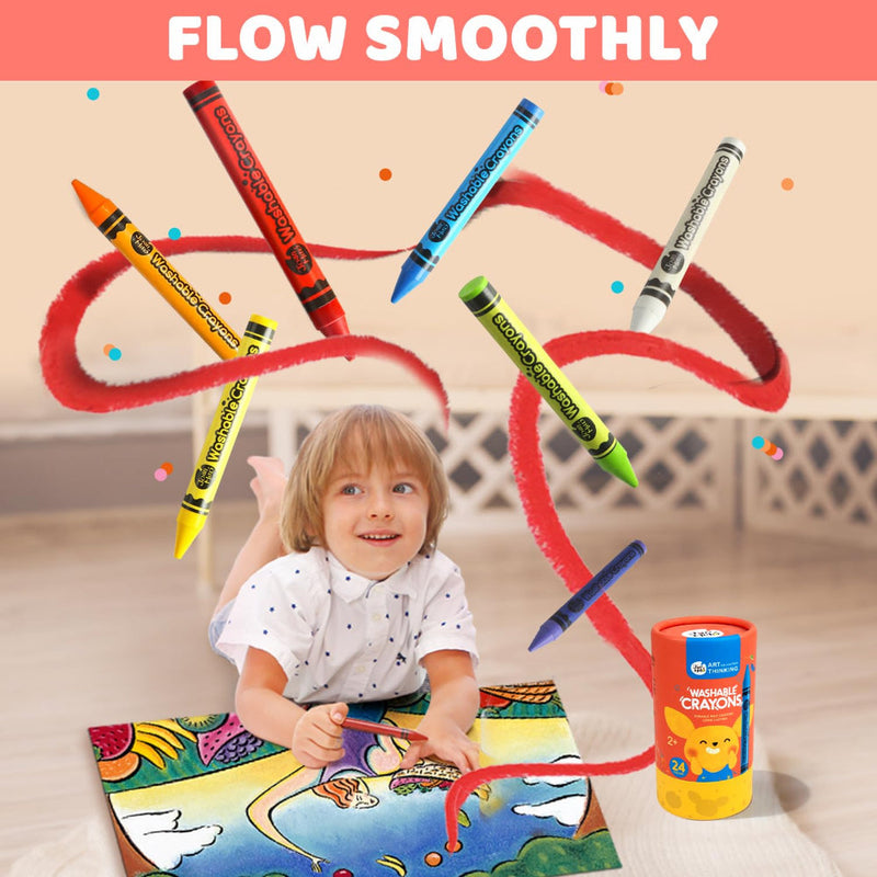 Jar Melo Washable Crayons