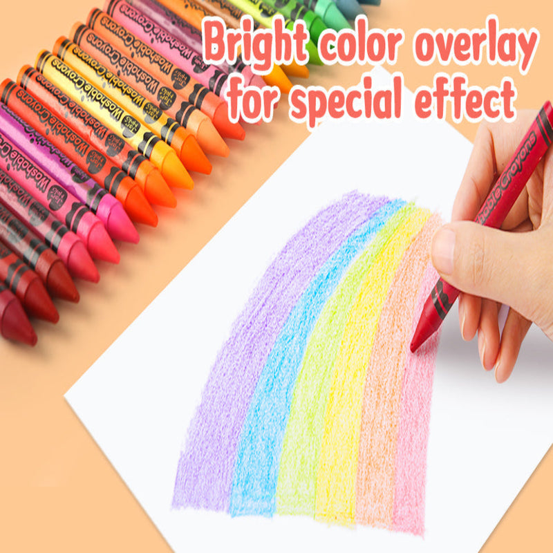 Jar Melo Washable Crayons