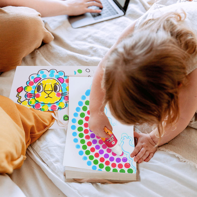 Jar Melo Washable Dot Markers Kit-Arts & Crafts-Jarmelo-Toycra