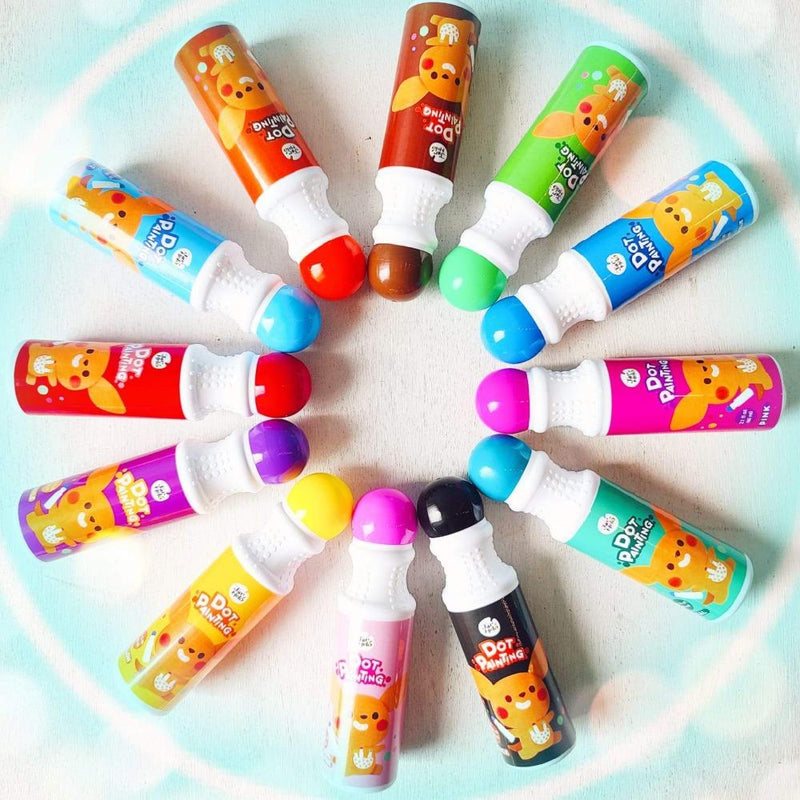 Jar Melo Washable Dot Markers Kit-Arts & Crafts-Jarmelo-Toycra
