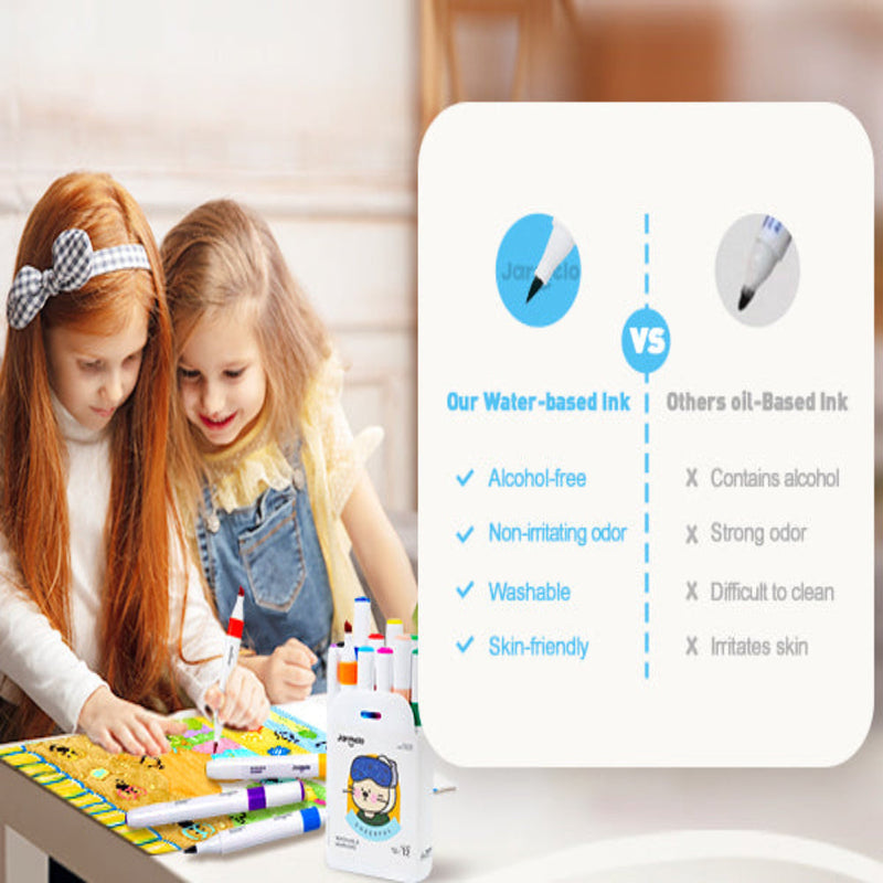 Jar Melo Washable Dual Tip Markers