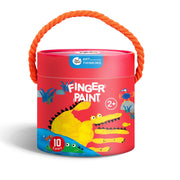 Jar Melo Washable Finger Paint Colors Set