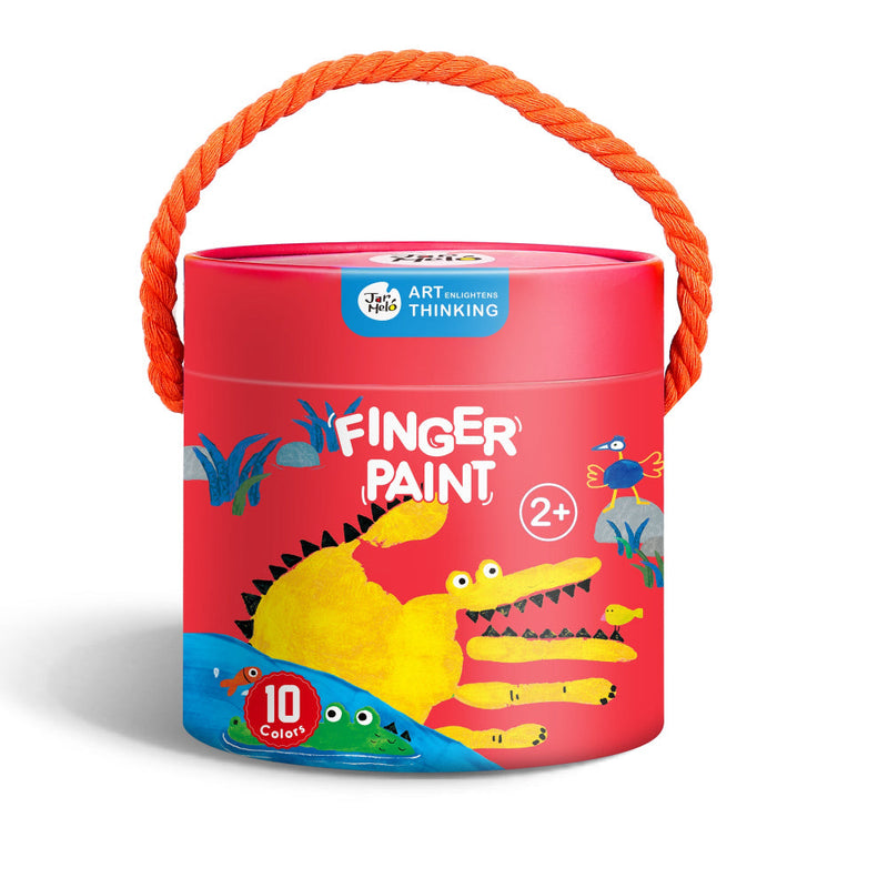 Jar Melo Washable Finger Paint Colors Set