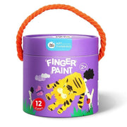 Jar Melo Washable Finger Paint Colors Set