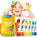 Jar Melo Washable Finger Paint Colors Set-Arts & Crafts-Jarmelo-Toycra