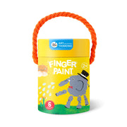 Jar Melo Washable Finger Paint Colors Set
