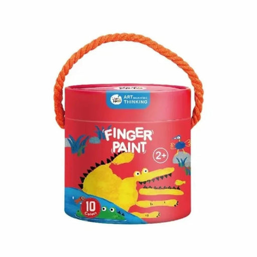 Jar Melo Washable Finger Paint Colors Set-Arts & Crafts-Jarmelo-Toycra